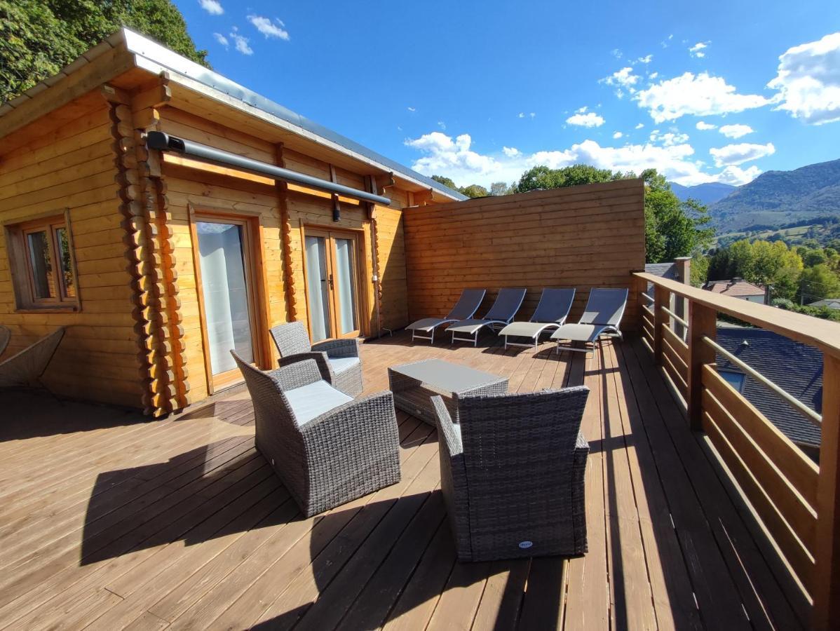 Le Chalet Jacuzzi Et Detente 4 Etoiles Bagneres-de-Bigorre Ngoại thất bức ảnh