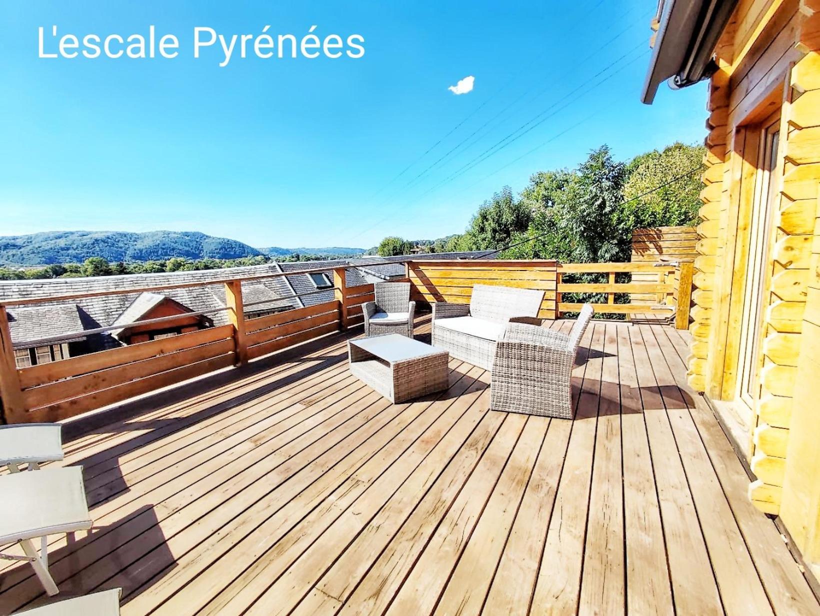 Le Chalet Jacuzzi Et Detente 4 Etoiles Bagneres-de-Bigorre Ngoại thất bức ảnh
